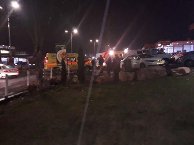 مطاردة بوليسية في كفرقاسم واصابة شرطي بإصابات طفيفة